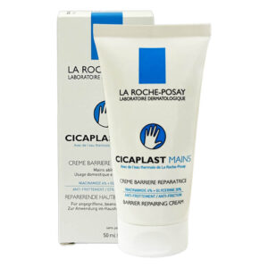 The Hand Cream to repair & protect your Hands La Roche Posay’s Cicaplast Hand Repair Cream offers anti-friction protection that is resistant to washing and friction.