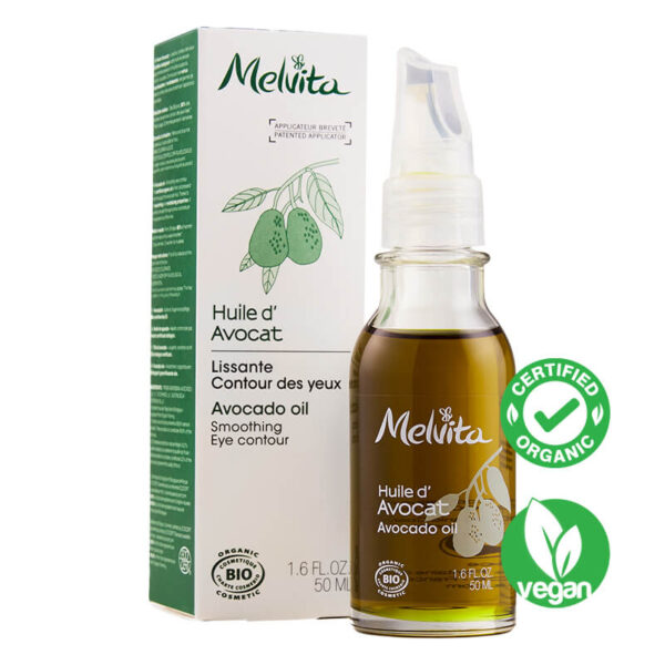 Melvita Avocado Organic Oil 50 ml is a very rich in non-saponifiable components, avocado oil is obtained from the flesh of the persea gratissima fruit