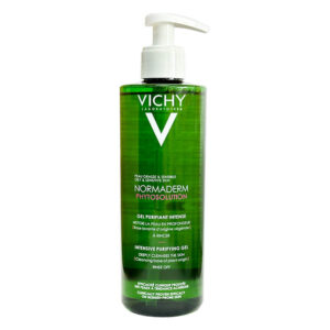 Vichy Normaderm Phytosolution Intense Purifying Gel 400ml is a purifying cleansing gel for oily, acne-prone skins