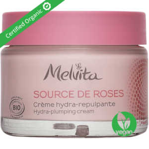 Melvita Plumping Moisturizer with Hyaluronic Acid and 99% Natural Ingredients for Revitalized Skin