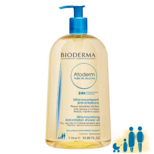 Bioderma Atoderm Shower Oil 1000 ml .made in France