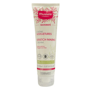 Picture of the Mustela cream stretch mark wihtout parfume