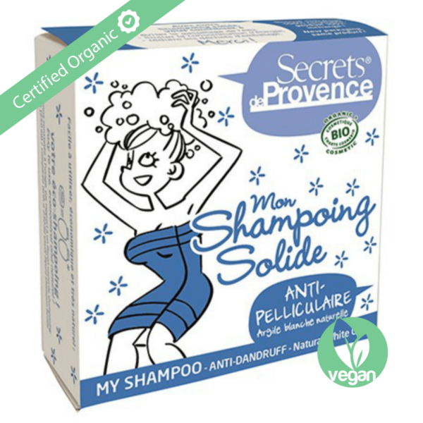 Secret de Provence Organic Solid Shampoo Anti-Dandruff 85g