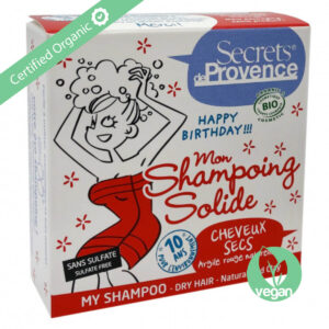 Secret de Provence Organic Solid Shampoo for Dry Hair 85g