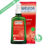 pciture Weleda Organic Pomegranate Regenerating Body Oil 100ml cosmobeautyfrance.vom