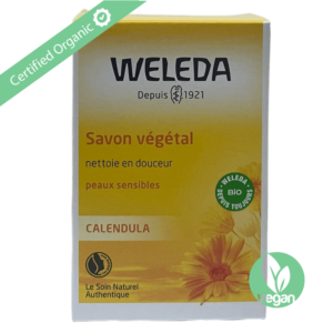 box of Weleda Organic Calendula Soap 100g