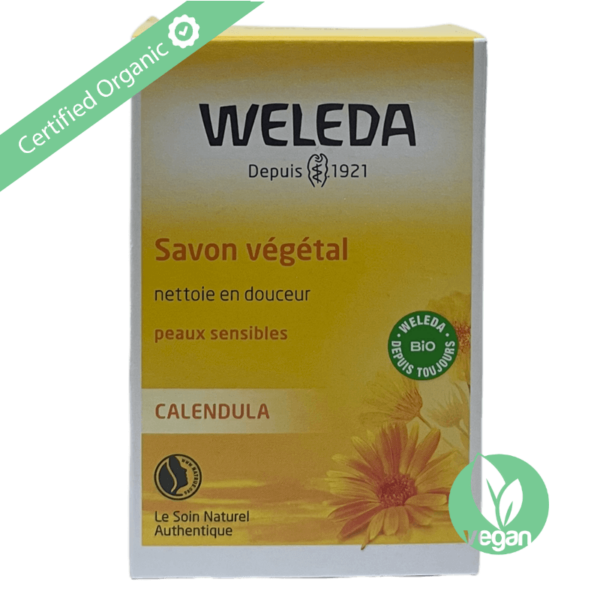 box of Weleda Organic Calendula Soap 100g