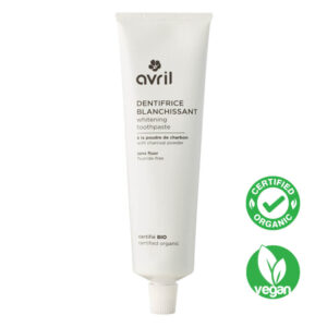 Step into the bright side with Avril Organic Whitening Toothpaste!