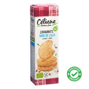 Seductively sweet: The organic coconut croquants from Céliane ensure gluten-free enjoyment.
