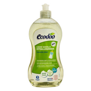 ECODOO Baby-Safe dishwashing liquid Biodegrable 500ml It perfectly cleans and degreases all baby utensils.