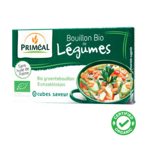 Primeal Vegetable Broth Cube 72g (8x9g) The versatile, easy-to-use cubes are perfect for low-sodium diets and elevating the taste of sauces and stews.