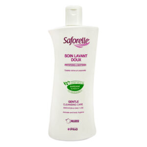 A soap-free, pH-balanced formula designed to protect and soothe sensitive skin, including expectant mothers.