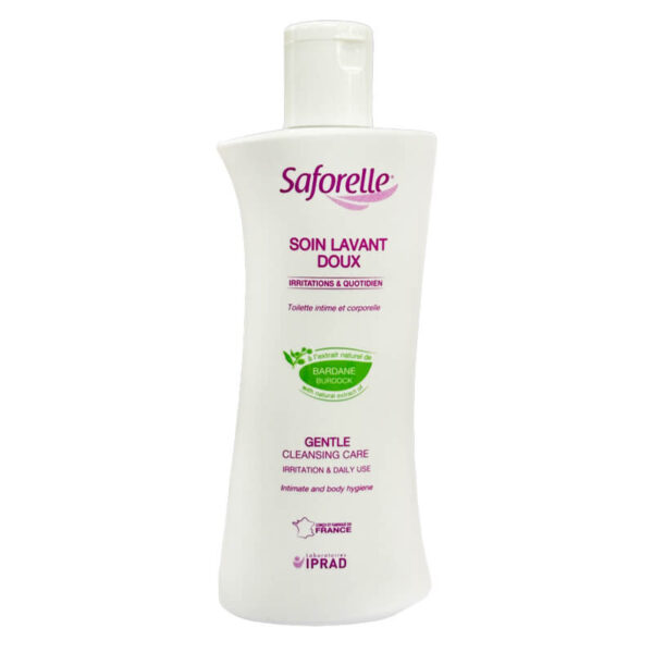 A soap-free, pH-balanced formula designed to protect and soothe sensitive skin, including expectant mothers.