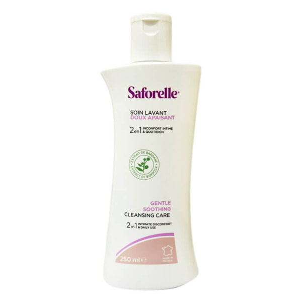 A soap-free, pH-balanced formula designed to protect and soothe sensitive skin, including expectant mothers.