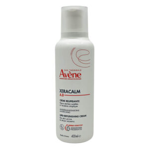 Avene XeraCalm AD Lipid-Replenishing Cream 400ml - Moisturizing cream for skin replenishment.