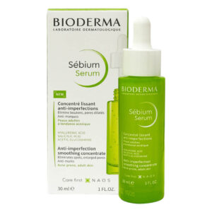 Bioderma Sébium Anti-Imperfections Smoothing Concentrate, a 30ml serum, is a multitasking maestro for acne-prone skin