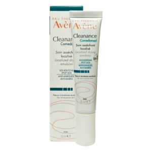 Banish blemishes with Avène Cleanance Comedomed, the fast-acting, localized drying emulsion that targets spots from day one