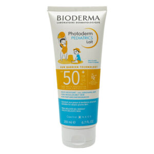 The ultimate sun protection for children’s delicate skin, offering broad-spectrum UVA/UVB defense and skin barrier reinforcement from 12 months onward.