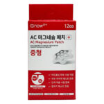 Snow2Plus AC Magnesium Patch (Medium) is designed for optimal skin adherence while delivering the soothing benefits of magnesium.