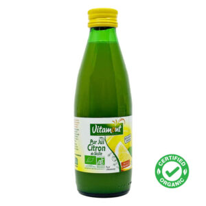 A refreshing, 100% pure lemon juice perfect for cooking, cocktails, or making lemonade.